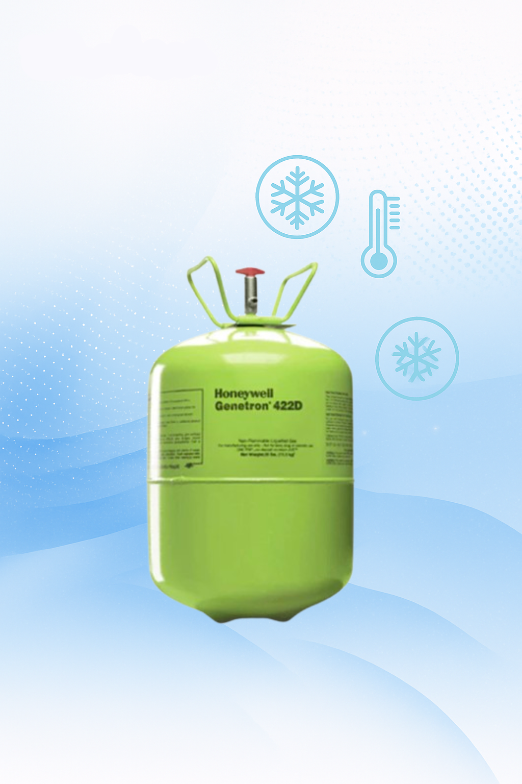 Premium R-422D MO29 25 LB Refrigerant for High-performance Cooling Systems
