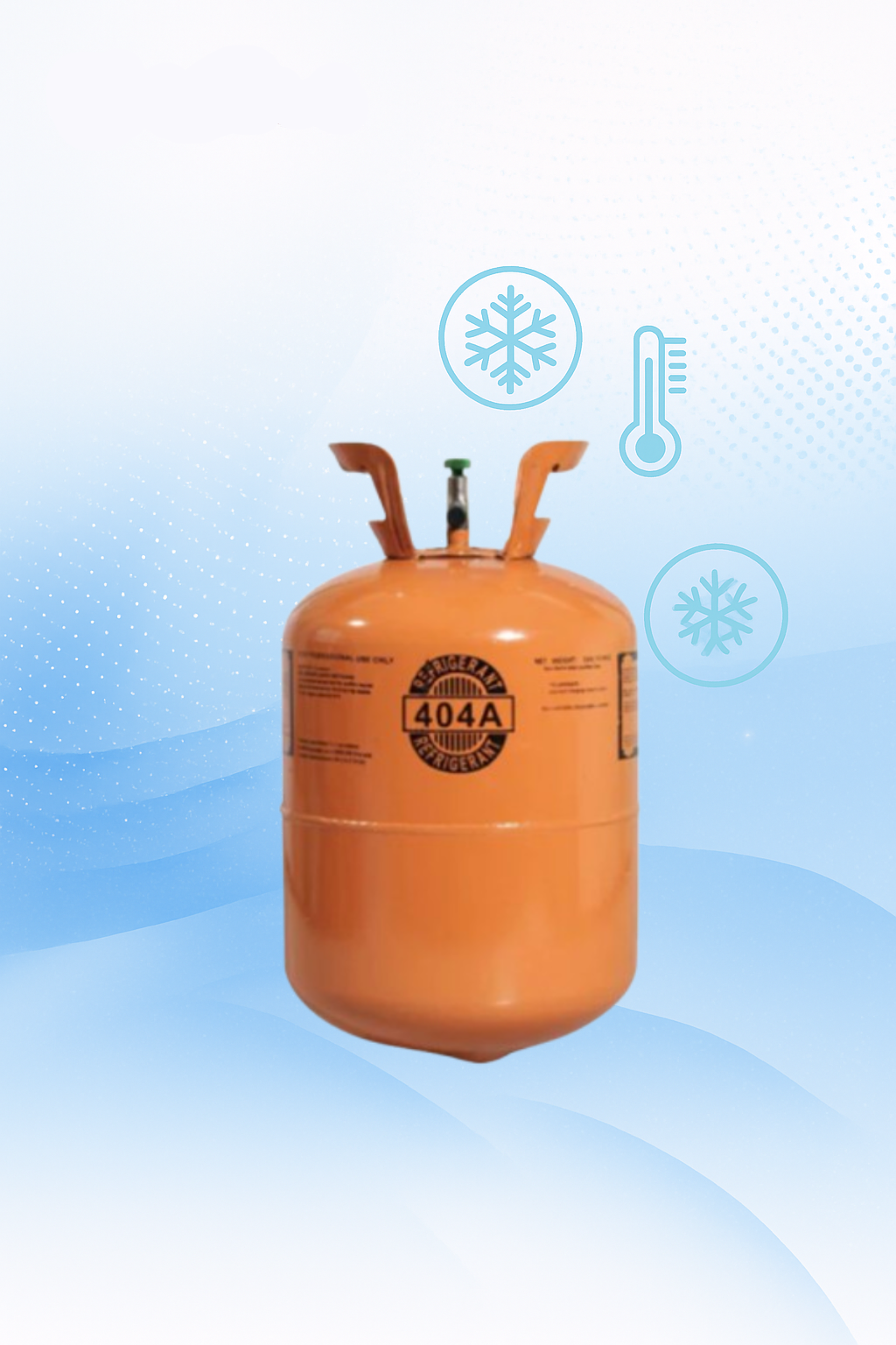 R-404A 24 LB Professional Grade Refrigerant for Cooling Systems