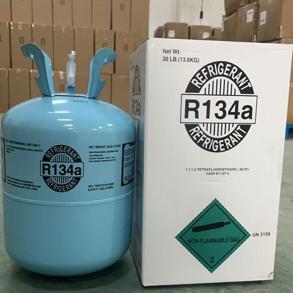 Premium Quality R134A Refrigerant - 30lb Capacity for AC Systems