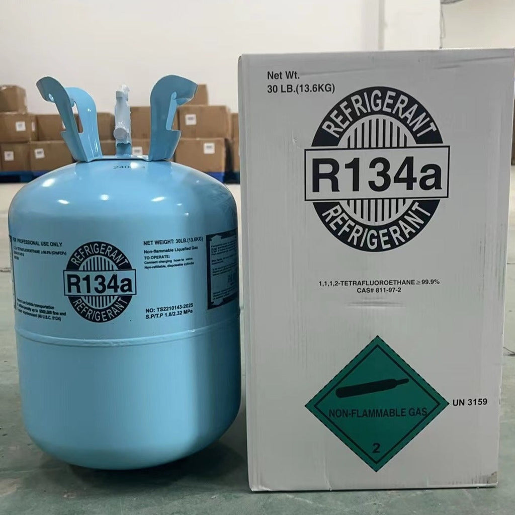 Premium Quality R134A Refrigerant - 30lb Capacity for AC Systems