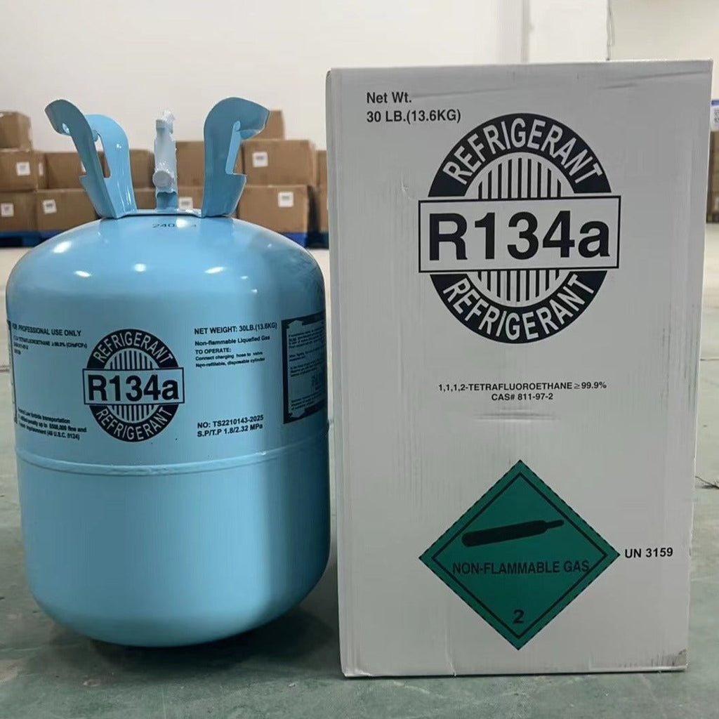 Premium Quality R134A Refrigerant - 30lb Capacity for AC Systems