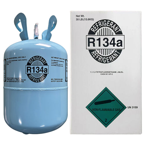 Premium Quality R134A Refrigerant - 30lb Capacity for AC Systems