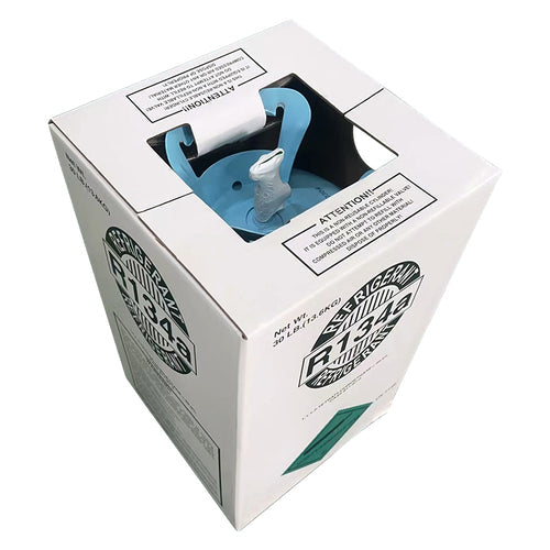 Premium Quality R134A Refrigerant - 30lb Capacity for AC Systems